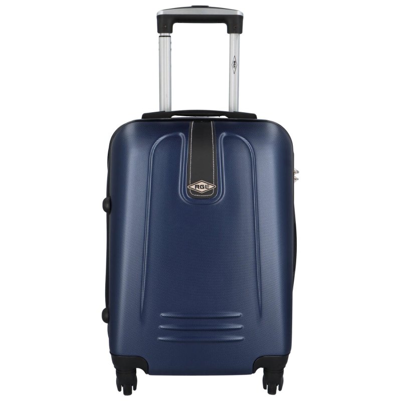 Plastový cestovní kufr Peek, tmavě modrý M