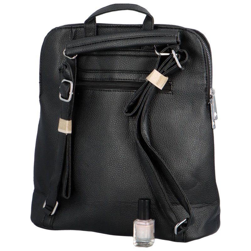Trendový dámský batoh Trumio, černá