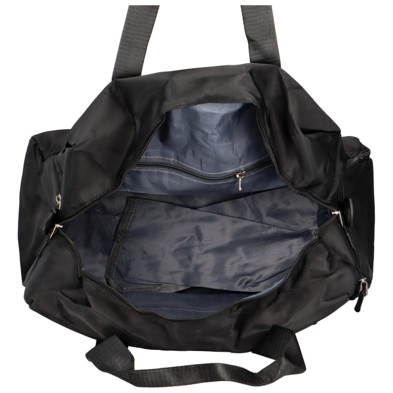 Prostorná dámská cestovní taška Sáre, černá