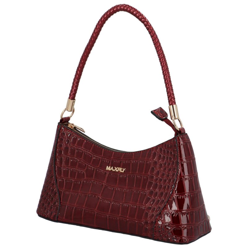 Luxusní dámská kabelka Silue, červená