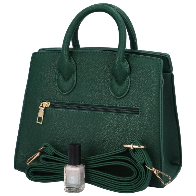 Trendová dámská kabelka do ruky Sorini, zelená