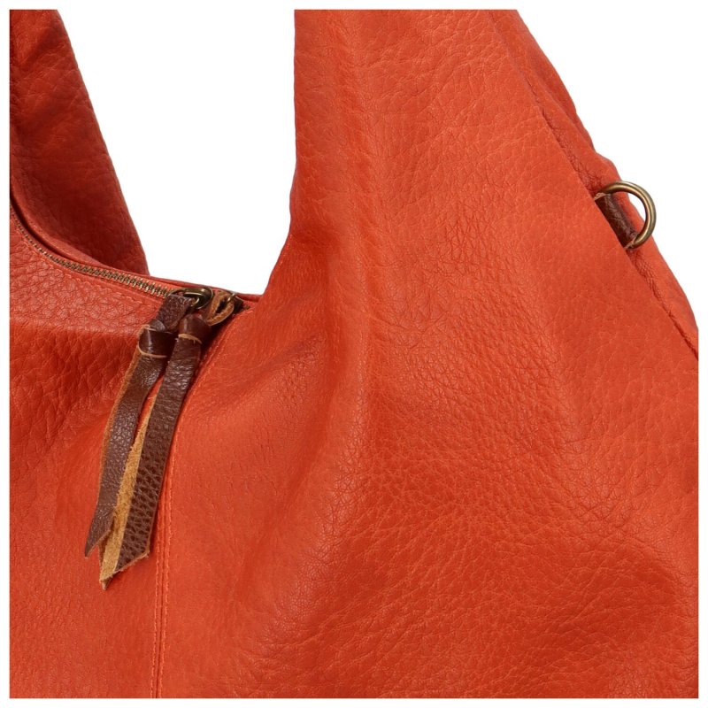 Trendová dámská kabelka přes rameno Talia, oranžová