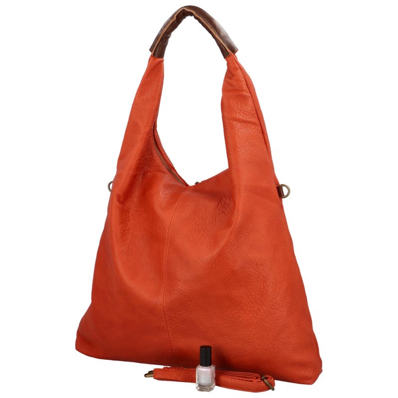 Trendová dámská kabelka přes rameno Talia, oranžová