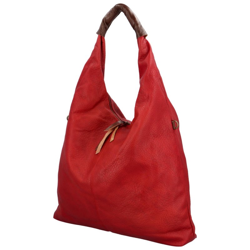 Trendová dámská kabelka přes rameno Talia, červená