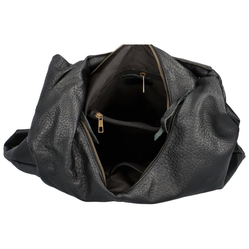 Trendová dámská kabelka přes rameno Talia, černá