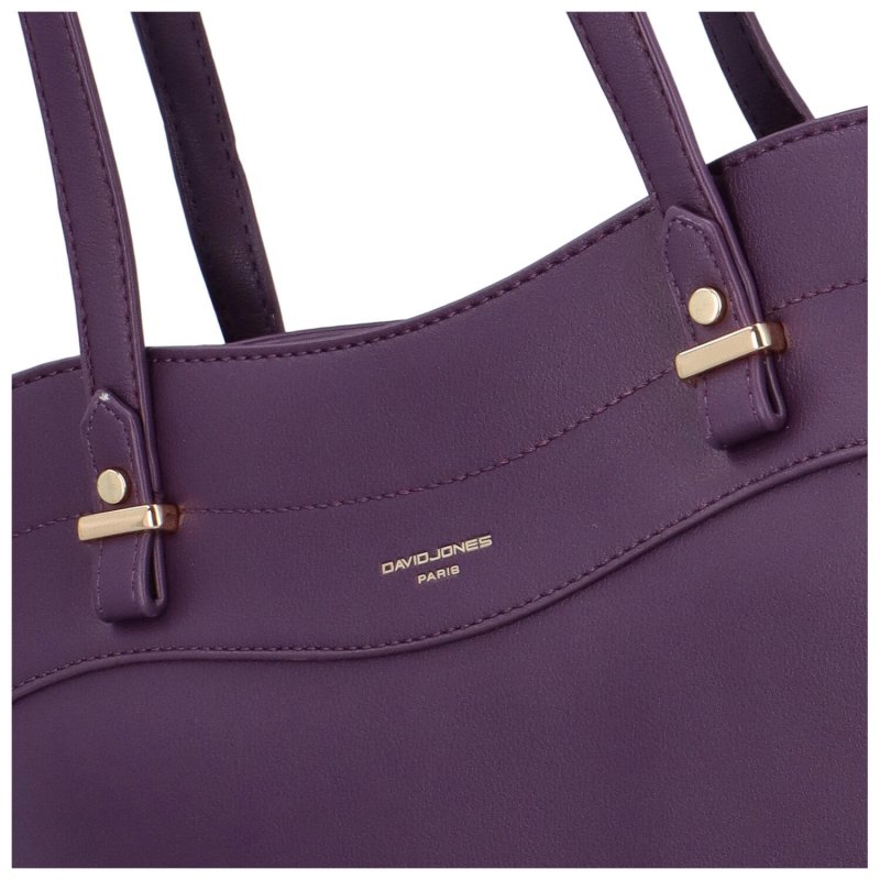 Elegantní dámská kabelka přes rameno Manala, fialová