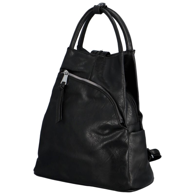 Trendový dámský batoh Zuela, černá
