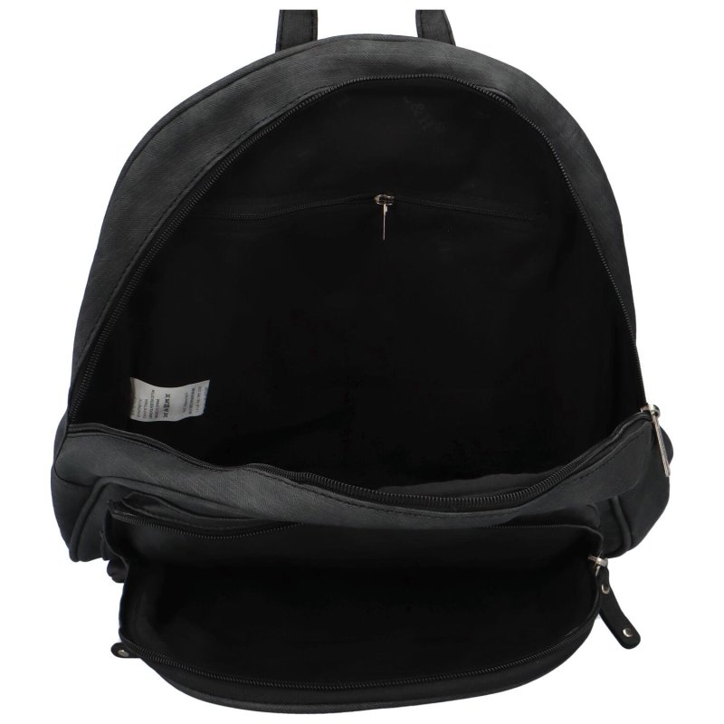 Jednoduchý městský batoh Tesop, černá
