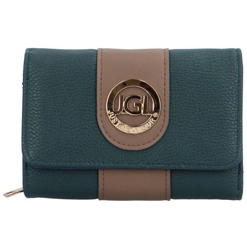 Trendy dámská koženková peněženka Lissia, tmavě modrá