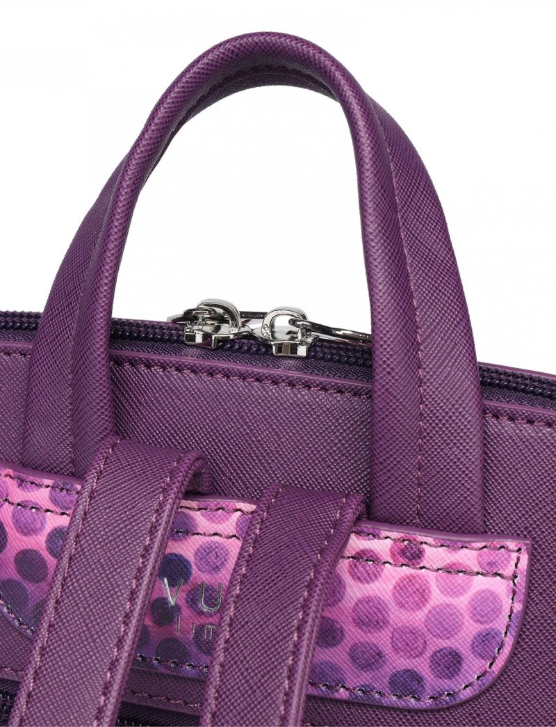 Dámský koženkový batoh VUCH Venture Lili limitovaná edice, fialová