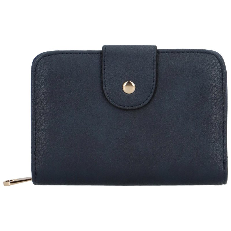 Malá dámská koženková peněženka Bellena, modrá