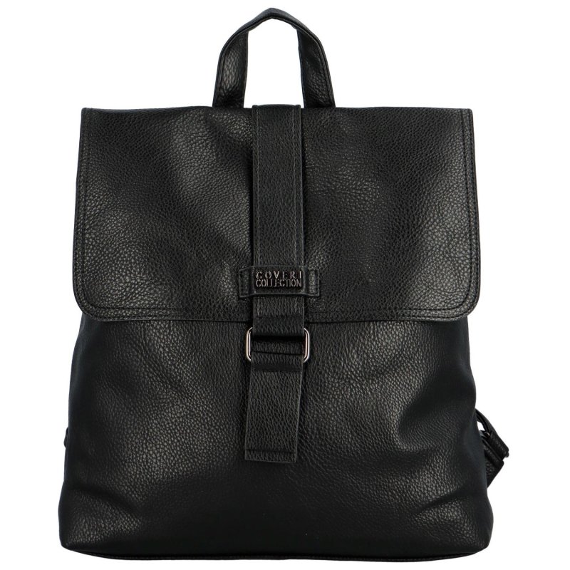 Stylový dámský kabelko-batoh Coveri Citlali, černá