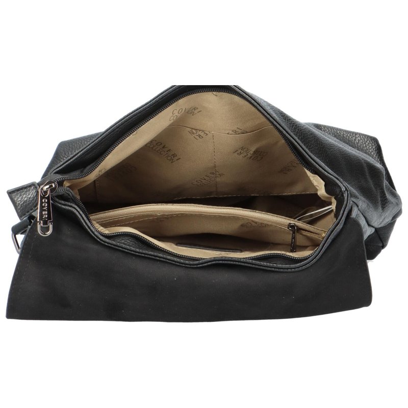 Stylový dámský kabelko-batoh Coveri Citlali, černá