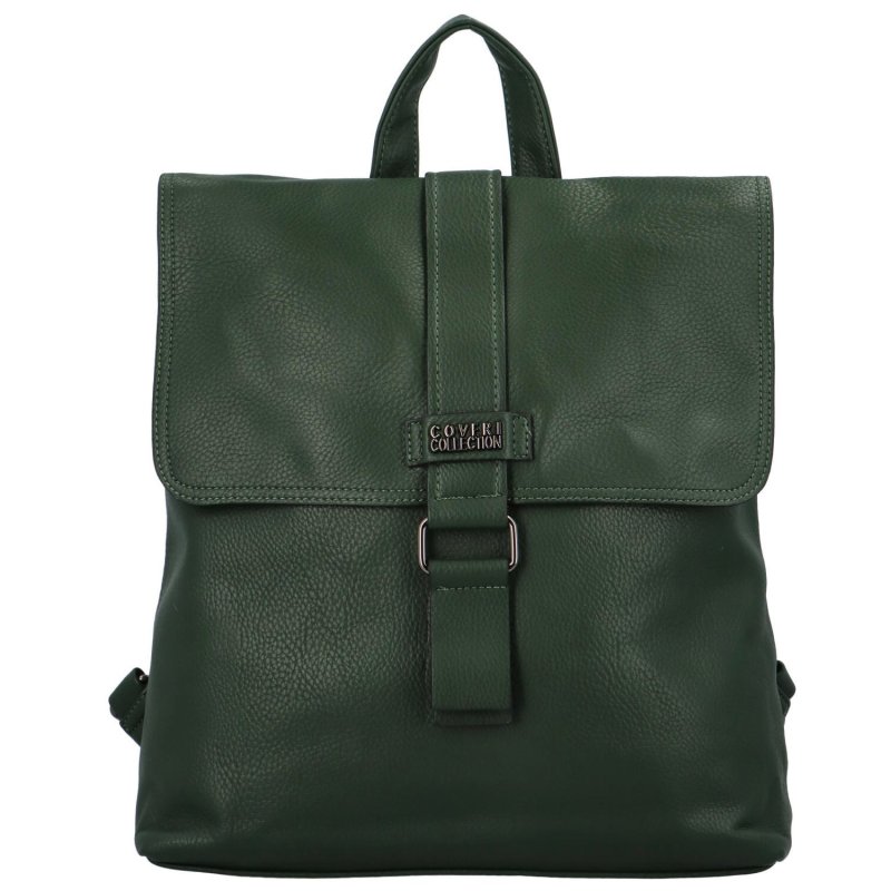 Stylový dámský kabelko-batoh Coveri Citlali, zelená
