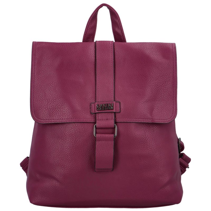 Stylový dámský kabelko-batoh Coveri Citlali, růžová