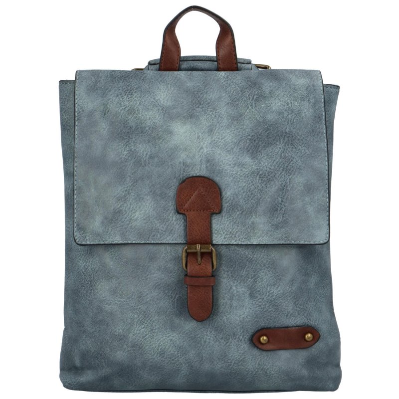 Trendový dámský kabelko-batoh Surprise, modrá