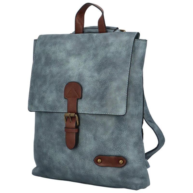 Trendový dámský kabelko-batoh Surprise, modrá