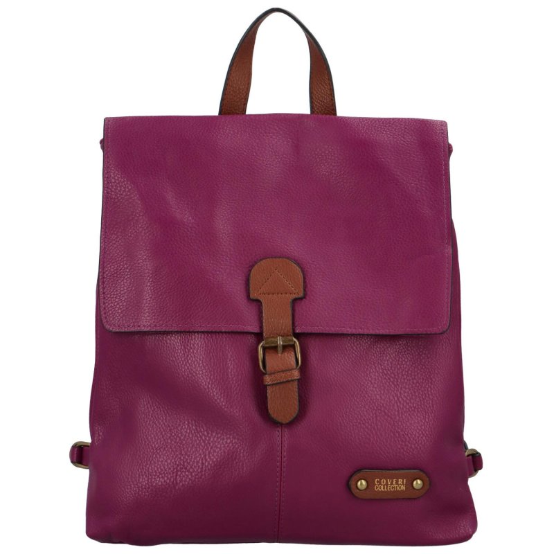 Trendy dámský kabelko-batůžek Promise, růžová