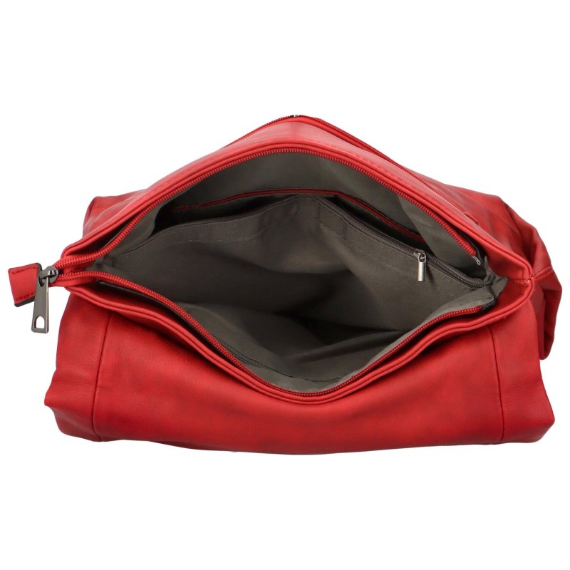 Trendy dámský kabelko-batoh Tessra Mimmia, červená