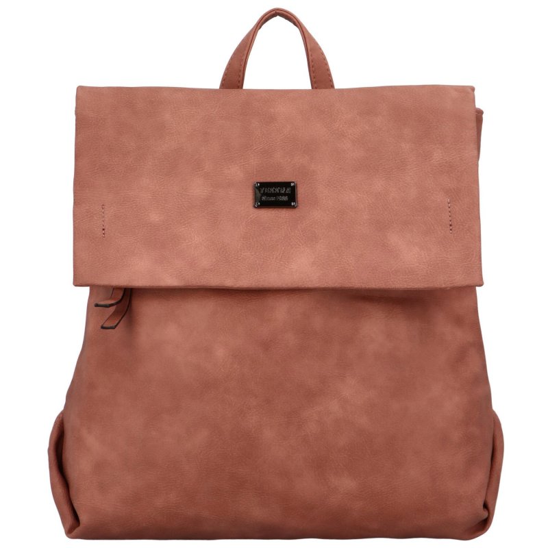 Trendy dámský kabelko-batoh Tessra Mimmia, růžová