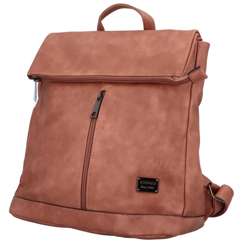 Trendy dámský kabelko-batoh Immitia, růžová