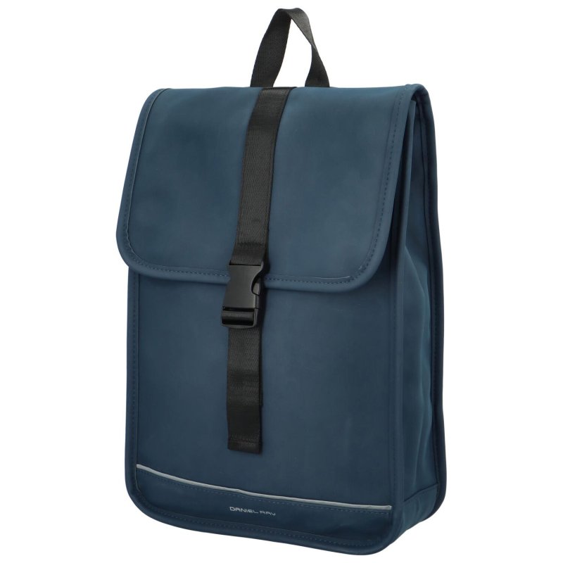 Trendy dámský pogumovaný batoh Sofara, modrý