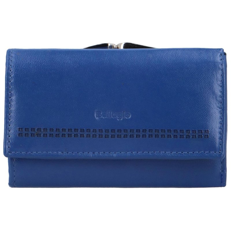 Dámská kožená peněženka Bellugio  Ambra, tmavě modrá
