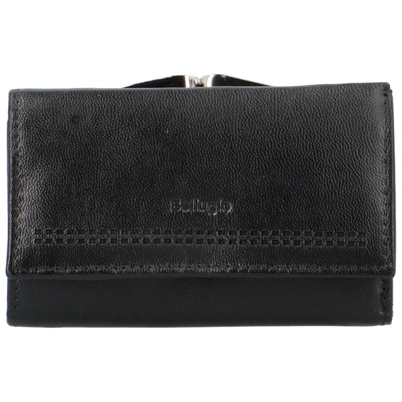 Dámská kožená peněženka Bellugio  Ambra, černá