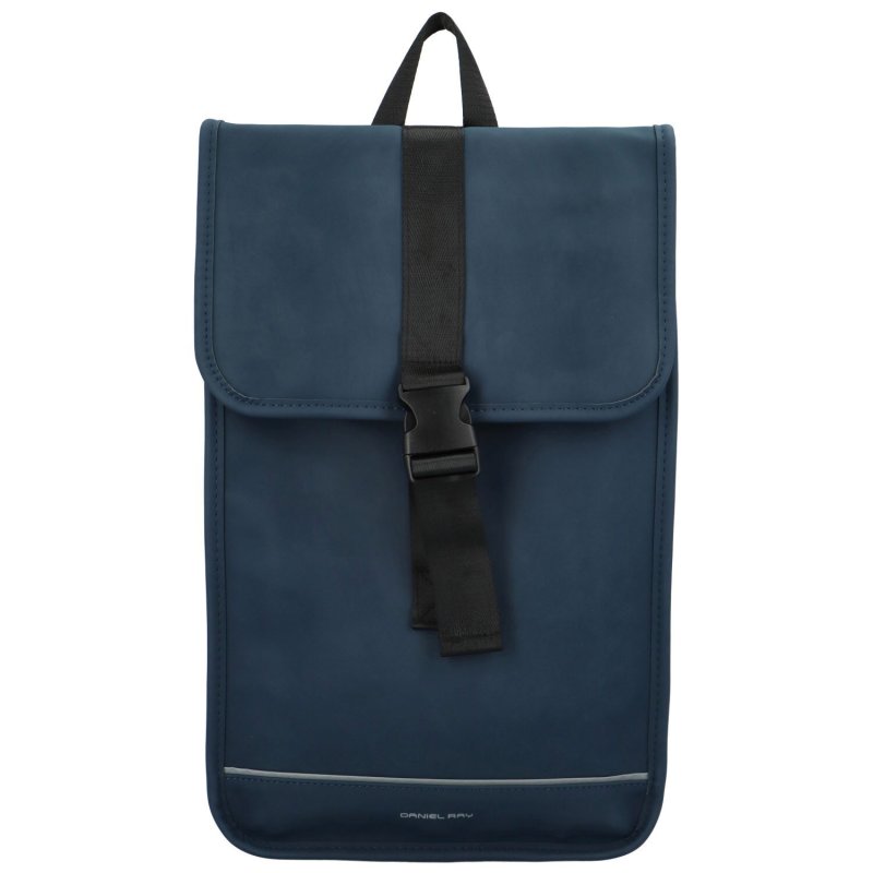 Trendy dámský pogumovaný batoh Valentis, modrá