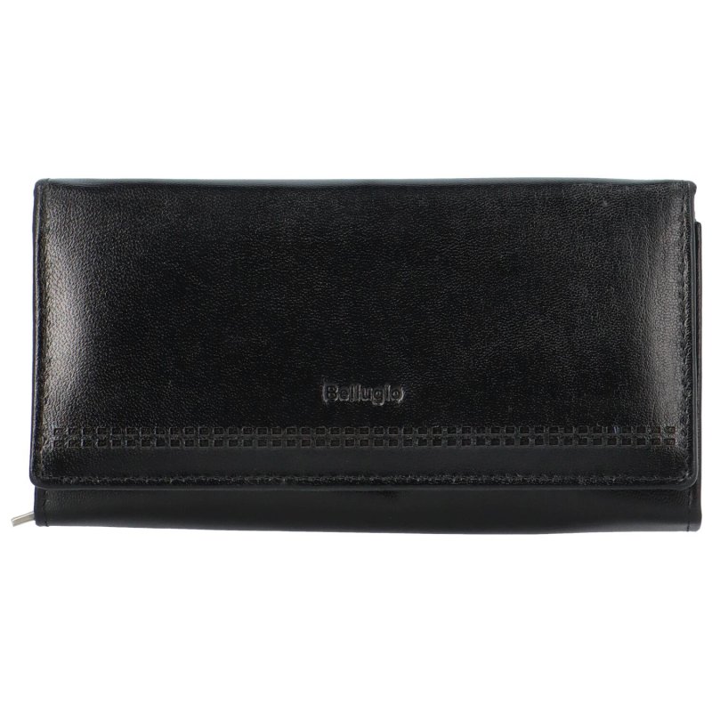 Trendy velká dámská peněženka Bellugio Loprina, černá