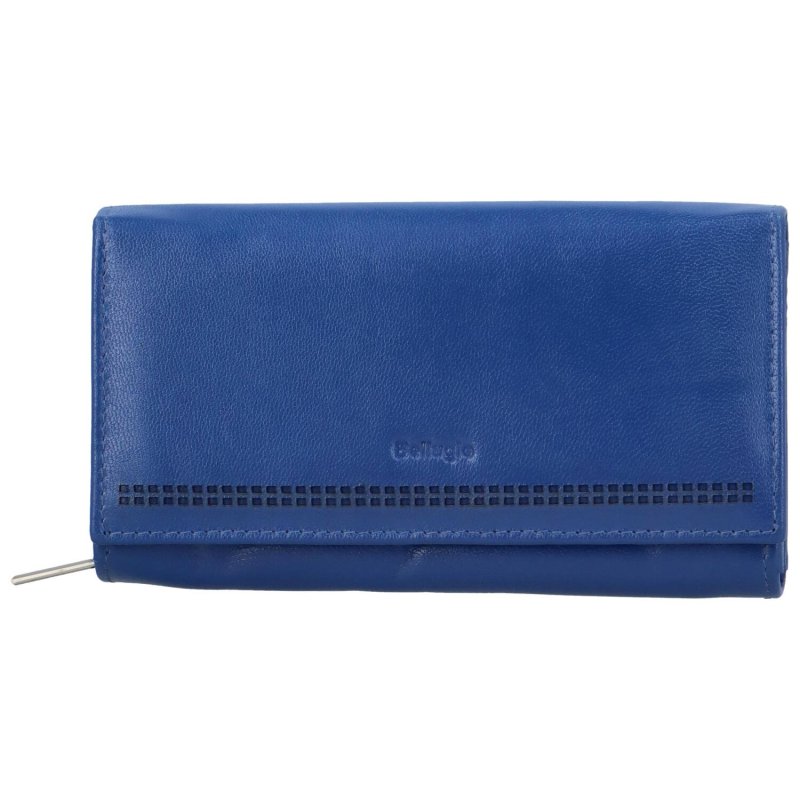 Dámská kožená peněženka Bellugio Utaraxa, tmavě modrá