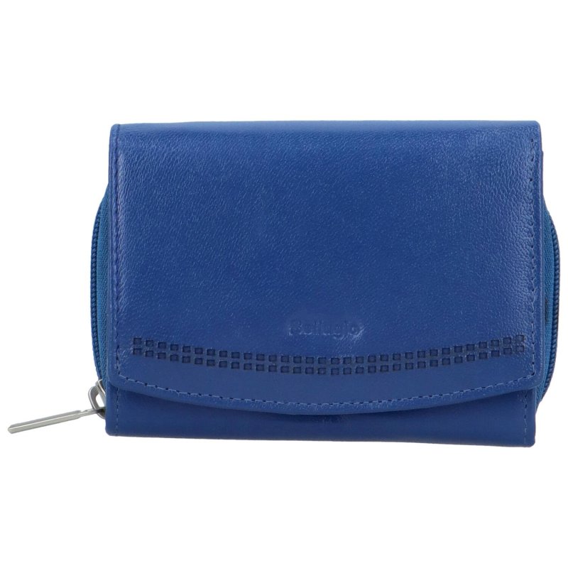 Trendy malá dámská peněženka Bellugio Ingwent, modrá