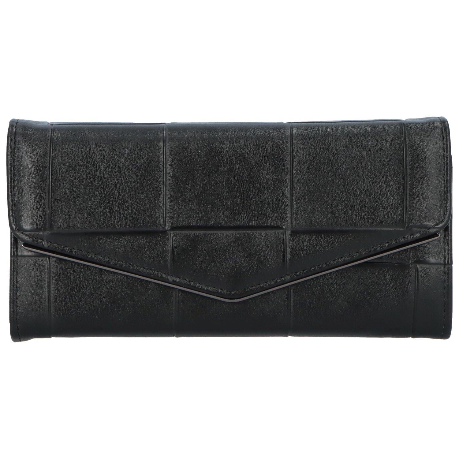 Zajímavá dámská koženková peněženka Pedrita, černá