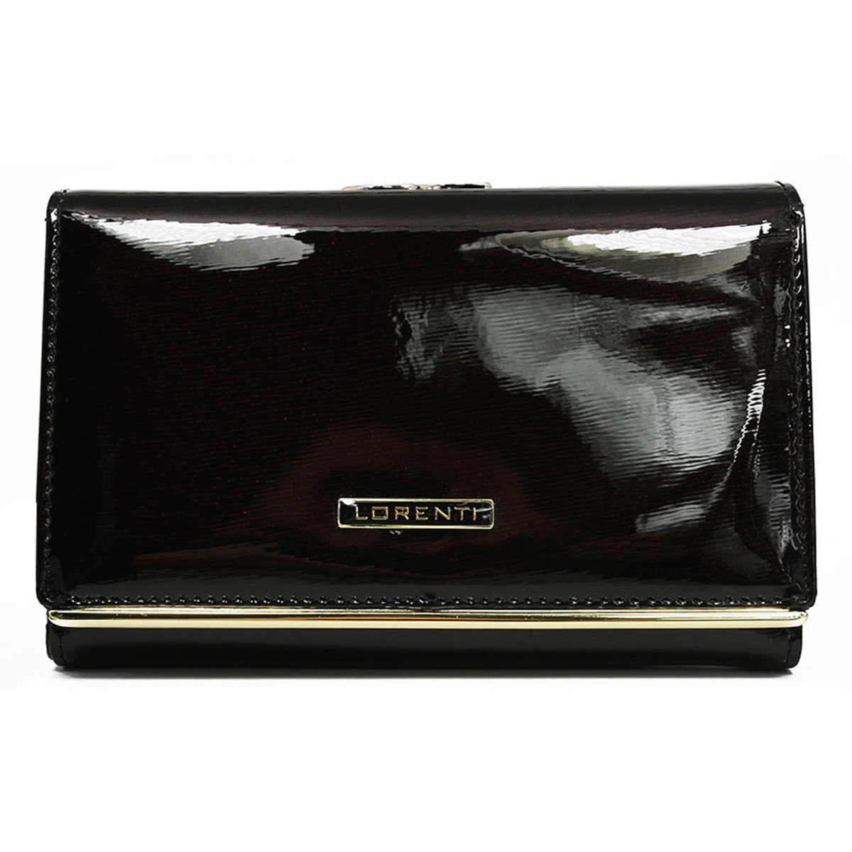 Kožená dámská peněženka Aurora, černá