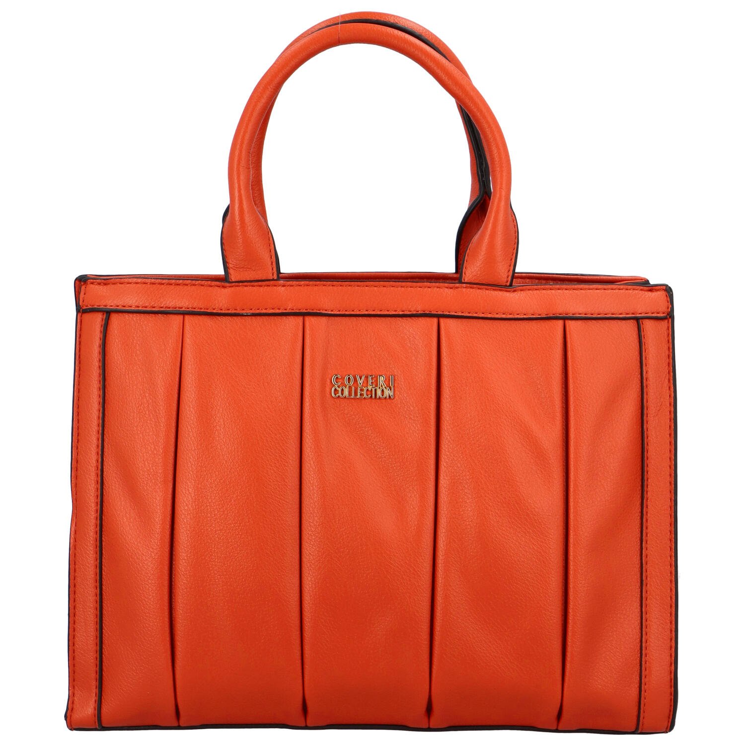 Elegantní kabelka do ruky Penelope, oranžová.