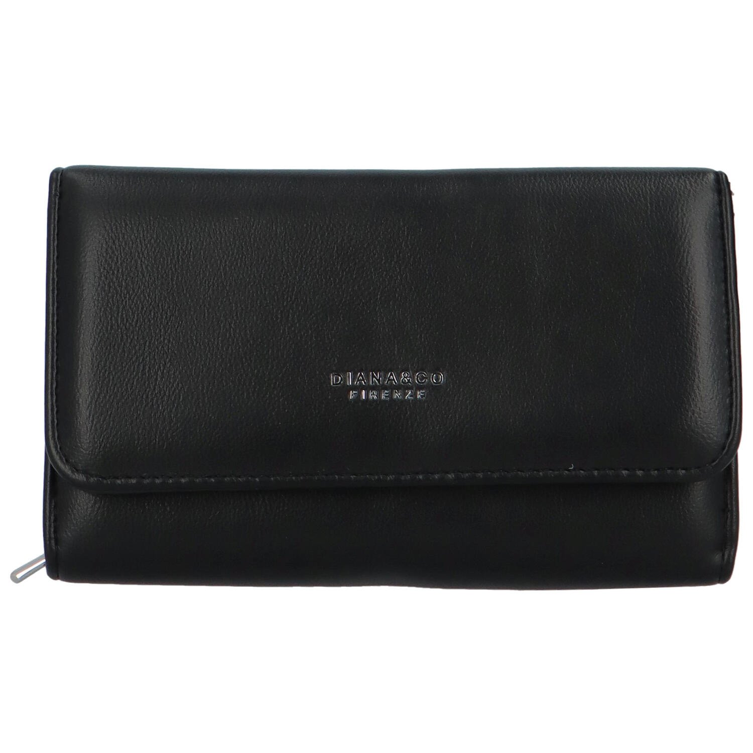 Elegantní dámská koženková peněženka Žofie, černá