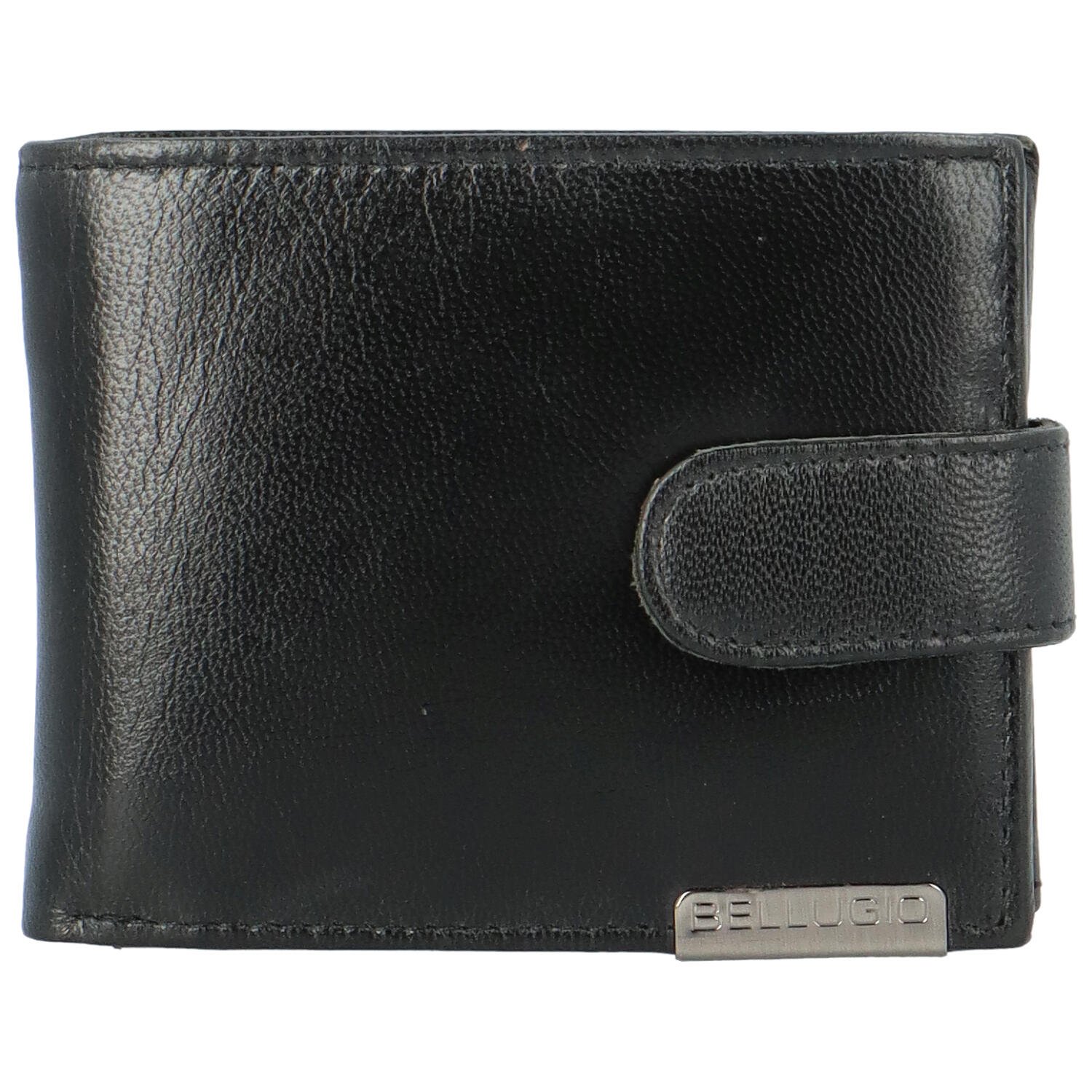 Pánská kožená peněženka Bellugio Liam, černá