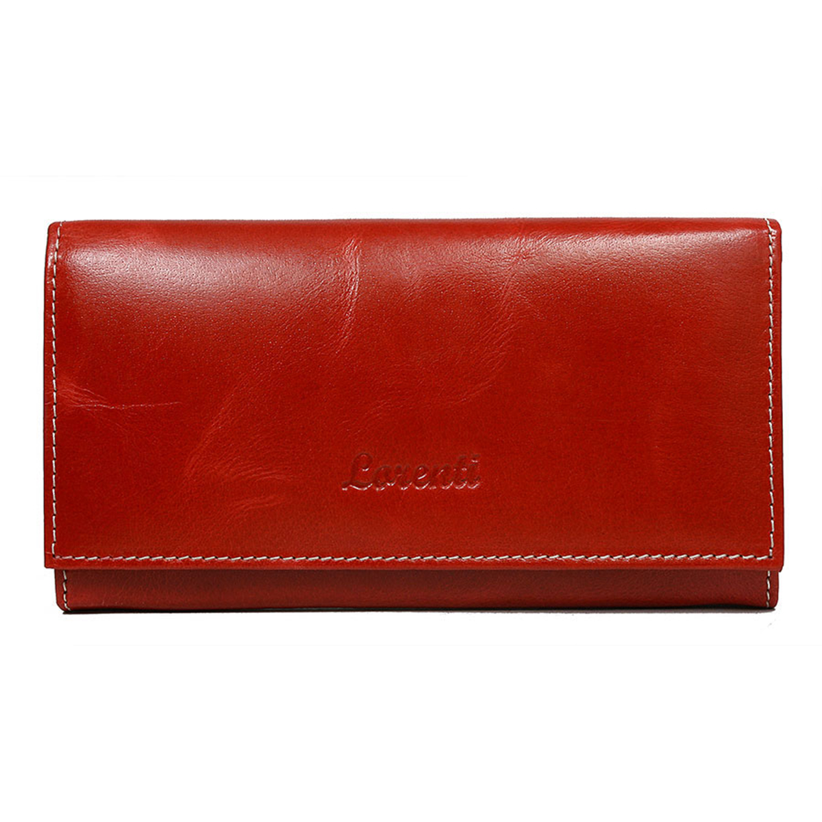 Dámská stylová kožená peněženka Oxana, červená